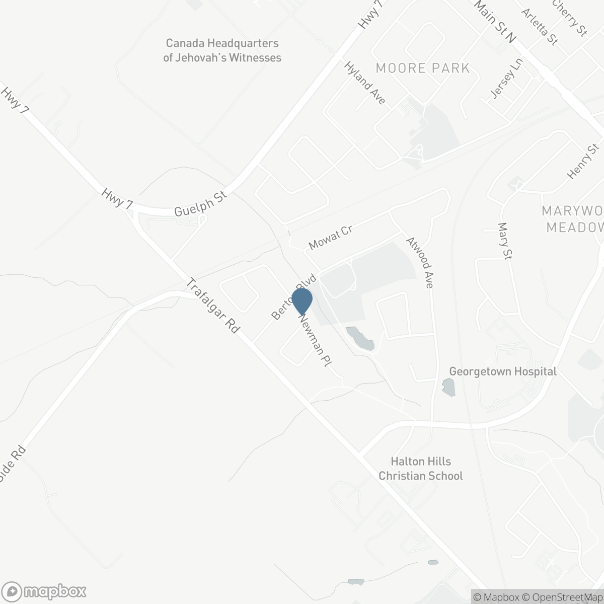 LOT 3 NEWMAN PLACE, Halton Hills, Ontario L7G 6A6
